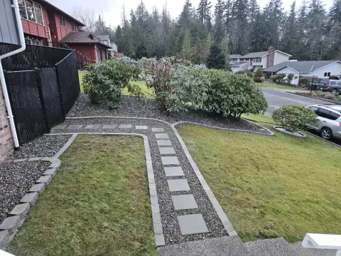 Yard Cleanup & Landscape Maintenance service example